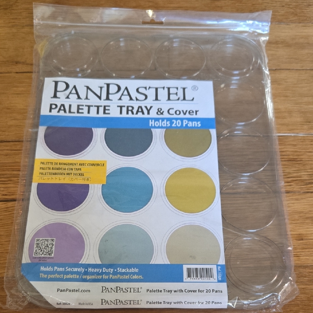 Clear Pastel Arts & Crafts Office Organizer